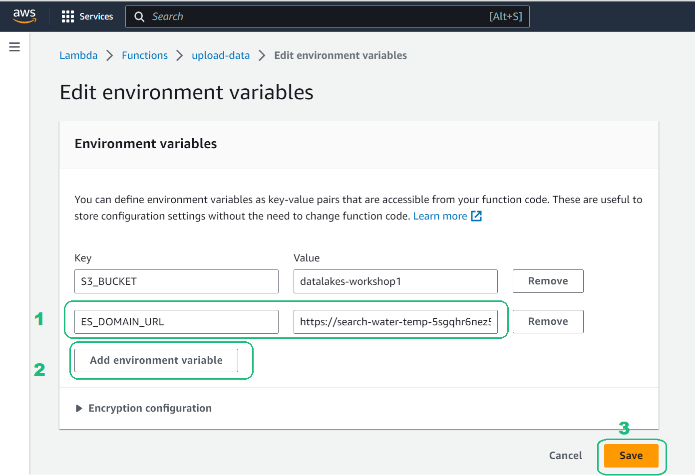 Add Environment Variable