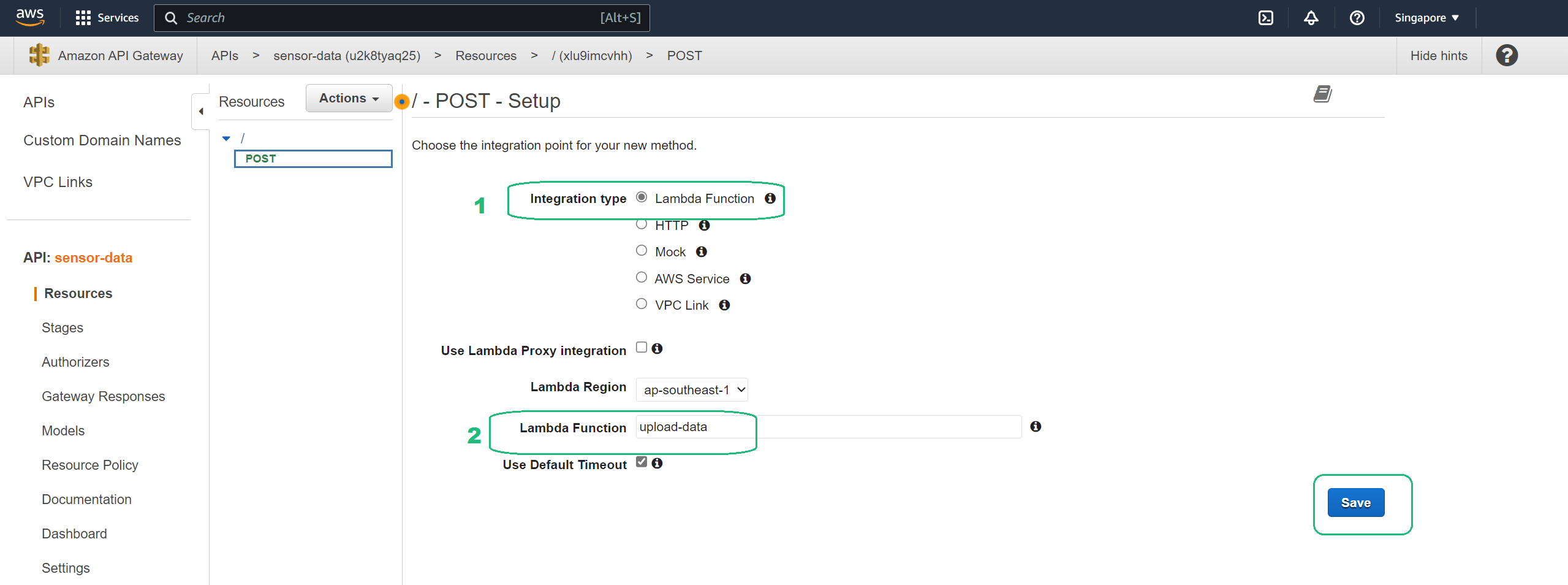 Lambda Function Configuration